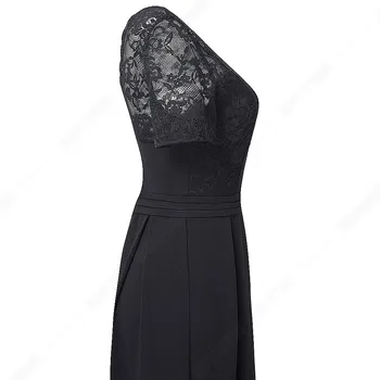 Kobiety Vintage Chic koronki sexy hollow vestidos elegancki moda casual sukienka-Line HA203