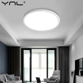 Led panel lampa LED lampa sufitowa AC 85-265v w 48 W, 36 W, 24 W, 18 W, 13 W, 9 W, 6 W domowe oświetlenie Sypialnia Salon nowoczesny, lampa sufitowa