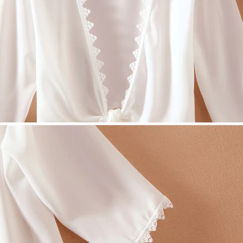 Letnia cienka koronka biała koszula damska roleta szyfonowa bluzka z krótkim rękawem hollow sweter topy Camisas Mujer 2021