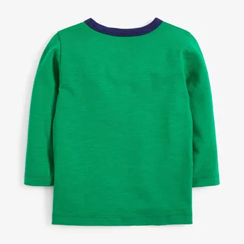 Little maven Boys t-shirty z długim rękawem, bawełniane ubrania dla Dzieci cartoon samochód odzież dla chłopców na jesień bawełniane koszule