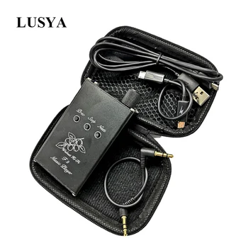 Lusya Walnut F2 Professional Lossless HiFi Music MP3 Player obsługuje 64GB TF Card Expansion USB Sound Card Balance Output E2-011