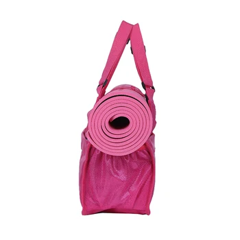 Mata do jogi torby Sportowe nylon Mężczyźni Kobiety otwarty trening fitness, podróże, sport, trening torba z przegrodą na buty basen akcesoria