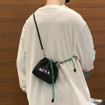Mała torba na ramię damska marka odzieżowa japoński codzienny uniwersalny pasek na ramię, worek Mini-torba damska telefon torba para torba kurierska
