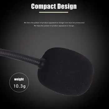 Mini przenośny mikrofon nauszniki kabel słuchawki mikrofon dla HYPERX Cloud II Core Silver Cloud Gaming Alpha/Alpha S Accessori