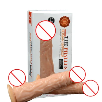 Miękkie ciało dildo realistyczne z przyssawką przyssawka ogromny sztuczny penis dla kobiet seks zabawki, kobiecy masturbator dorosły seks produkt