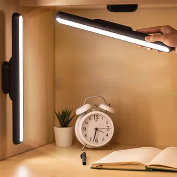 Modernizd akumulatory magnetyczne nocne światła obiecują przyciemnianie lampy biurko lampa LED do czytania kemping Eye-protect lampa stołowa
