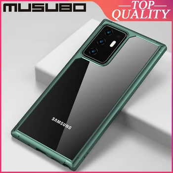 Musubo Clear Case For Samsung Galaxy Note 20 Ultra Shockproof Przezroczysta Pokrywa Tylna Note 20 S20 Plus S20 + Funda Luksusowy Obudowa