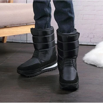 Męskie buty zimowe obuwie męskie rakiety śnieżne wodoodporna antypoślizgowa ciepłe buty zimowe rozmiar 36-47