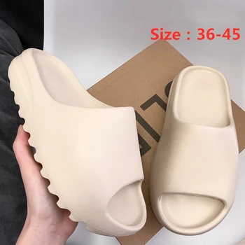 Męskie sandały lekkie fajne plażowe klapki Slide Fish Bone Mouth japonki Damskie sandały miękkie buty EVA para butów