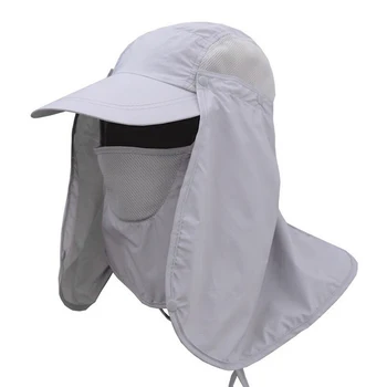 Mężczyźni/Kobiety Sun Face Mosquitos Protector Hat Big Wide Rondem Neck Flap Wspinaczka Wędkowanie, Polowanie Podróży Camping, Piesze Wycieczki Cap