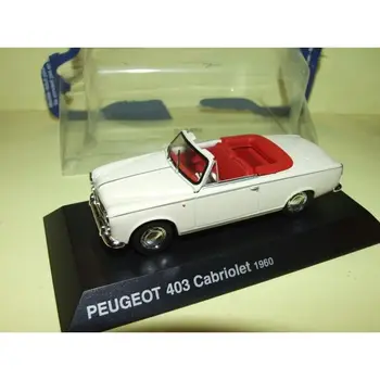 N OREV 1:43 PEU GEOT 403 Cabriolet 1960 boutique alloy car toys for kids children toys Model oryginalne opakowanie