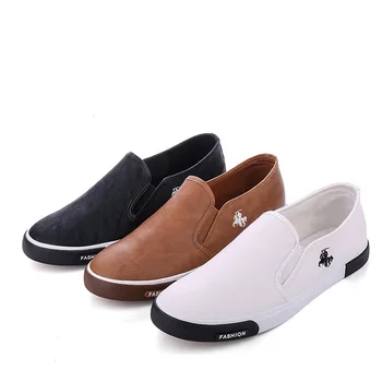 NPEZKGC nowa dostawa niska cena męska oddychająca wysokiej jakości obuwie sztuczna skóra obuwie buty Slip On men Fashion Flats Loafer