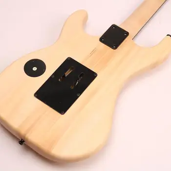 Niedokończone zestawy gitar elektrycznych ASH Body Canada Maple Floydrose Bridge DIY Guitar Banada Headstock