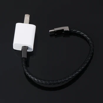 Nowa bransoletka Micro USB ze złącza Lightning na złącze USB Type C Data Sync ładowanie szybkie kabel do ładowania Kabel do transmisji danych Huawei CUBOT Xiaomi Android