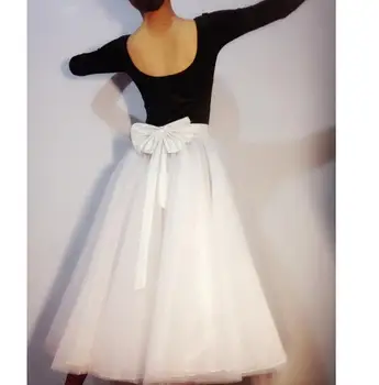 Nowe Spódnice Do Tańca Towarzyskiego Kobiety Pani Walc Paczka Długa Spódnica Flamenco Taneczne Stroje Odzież Treningowa Nowoczesna Odzież Taneczna