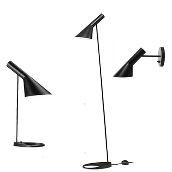 Nowoczesna lampa stołowa Czarna lampa stołowa nowoczesna minimalistyczny salon lampy hotelowe, lampy