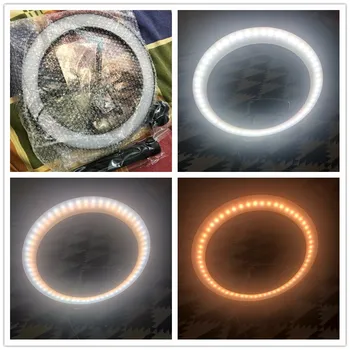 Nowy 10-calowy przenośny Selfie Ringlight regulowany statyw dystansowy oświetlenie zdjęcia telefon Zdjęcia Led pierścień wypełniający światło lampy Youtube