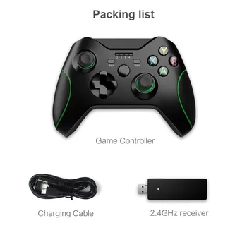 Nowy 2.4 G bezprzewodowy gamepad bezprzewodowy kontroler bluetooth joystick dla konsoli Xbox One/PS3/Android Phone/PC/TV Box