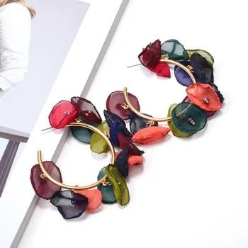 Nowy Styl Moda Kolorowe Kropla Kolczyk Wykwintne Biżuteria Akcesoria Dla Kobiet Sprzedaż Hurtowa Pendientes Bijoux Prezent Na Boże Narodzenie