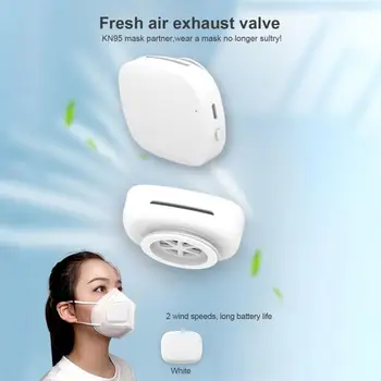 Oddechowy zawór świeżego powietrza elektryczny sprzęt ochrony dróg oddechowych z wymienną warstwą węgla aktywowanego zawór Maska elektryczne zawory wydechowe