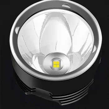 Odkryty latarki przenośne super mocny latarka led USB akumulator wodoodporna lampa Ultra jasne światło kemping narzędzia