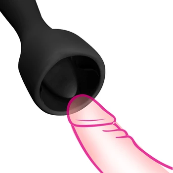 Opóźnienie penisa trener masturbator męski wibrator automatyczny oralny climax seks głowica stymuluje masażer sex zabawki dla mężczyzn kobiet