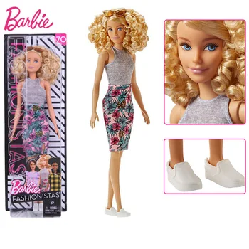 Oryginalna lalka Barbie fashionista lalki, zabawki dla dziewczynek Juguetes moda barbie odzież dla Dzieci, zabawki dla dzieci prezent na Urodziny