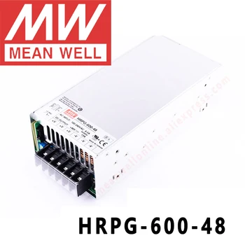 Oryginalny MEAN WELL HRPG-600-48 48V 13A meanwell HRPG-600 48V 624W Single Output with PFC Function Power Supply