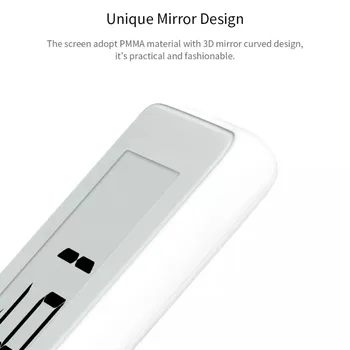 Oryginalny Xiaomi Mijia BT4.0 bezprzewodowy inteligentny-elektryczne zegar cyfrowy odkryty higrometr termometr LCD narzędzia pomiaru temperatury