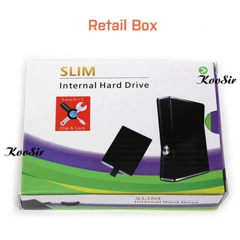 Oryginalny dysk twardy 250 G XBOX 360 SLIM E Console 250GB HDD dysk twardy do Microsoft Xbox 360 S / E Consola