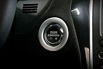 Pasuje do Ford Explorer 2016 2017 2018 Samochód-stylizacja ABS akcesoria wnętrz Fire Point przełącznik pierścień pokrywa wykończenie 1szt