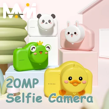 Plac aparat 20MP HD plac aparat cyfrowy kreskówka kamera zabawki dla dzieci prezent na Urodziny dla chłopców, dziewcząt kamera zewnętrzna