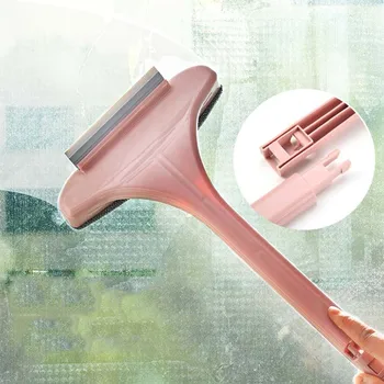 Podwójna boczna szczotka do czyszczenia okien Cleaner Brush Cleaning Household for Washing Household Cleaning Tool wielofunkcyjna szczotka do usuwania kurzu
