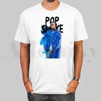 Pop Smoke Hip Hop Meet The Woo koszulki moda mężczyźni i kobiety koszulka krótki rękaw unisex t-shirt odzież uliczna