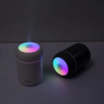 Przenośny 300 ml USB nawilżacz powietrza ultradźwiękowy kolorowe Dazzle Cup Aroma Diffuser Cool Mist Maker oczyszczacz powietrza z romantycznym światłem