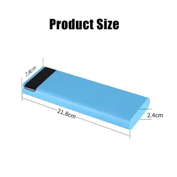 QC3.0/5V Dual USB 10*18650 Power Bank Case With Digital Display Screen Mobile Phone Charger battery Holder Charging Box