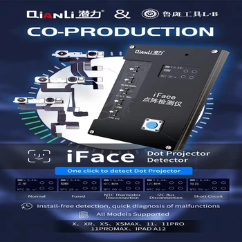 Qianli IFace Matrix Tester iFace Dot Projector dla Iphone X 11 Pro IPAD A12 Face ID Testing Repair szybka diagnostyka problemów
