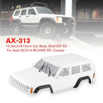 RC AX-313 12.3 inch/313mm Car Body Shell do 1/10 RC Truck Crawler Axial SCX10 & SCX10 II 90046 90047 DIY Kit Cars Body Shell Set