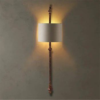 RH amerykańskie kinkiet retro loft Salon Sypialnia nocne tło kinkiet kinkiet lustro design reflektorów oświetlenie