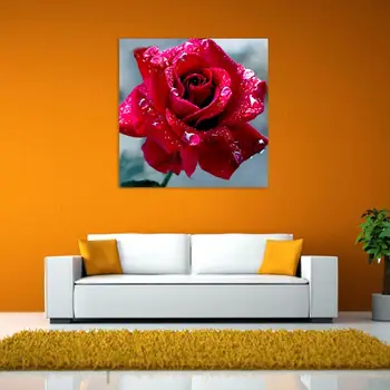 Rose 5D DIY Diamond Painting Kits for Adults Full Drill Crystal Rhinestone Embroidery Cross Stitch Arts Craft Canvas Wal