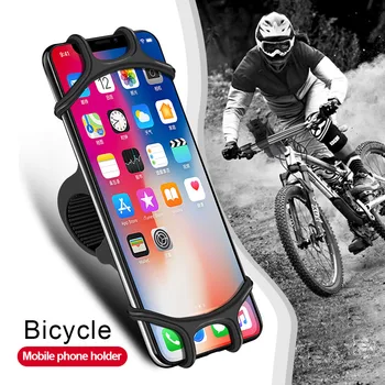 Rower Uchwyt na telefon Uniwersalny rower motocykl telefon komórkowy uchwyt dla iPhone Samsung Xiaomi Huawei telefon GPS stoisko klip