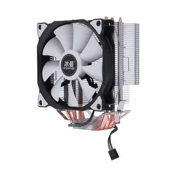 SNOWMAN MT-4 CPU Cooler Master 5 Direct Contact Heatpipes Freeze Tower Cooling System CPU Cooling Fan with PWM Fans