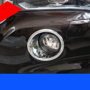Samochód przednie światła przeciwmgielne klosz lampy tylne światła przeciwmgielne naklejka ogon światła przeciwmgielne ramka chrom zdobienia stylizacji pojazdów do bmw x5 e70