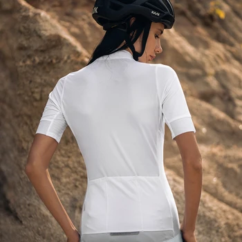 Santic Pro Summer Women Cycling Clothing White MTB Bike Clothing Bicycle Wear Clothes Ropa Ciclismo Girls Cycle Jersey