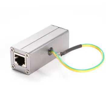 Sieć Ethernet RJ45 adapter urządzenie ochrony przeciwprzepięciowej błyskawica grzmot ochronnik