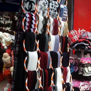 Składany wieszak uchwyt na oszczędność miejsca szafa szafa organizator skarpetami krawat szalik pas Szal Najlepsza cena