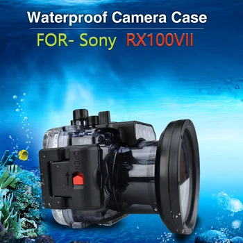 Sony RX100 Mark 7 VII60m kamera wodoodporna obudowa podwodna etui do nurkowania nurkowanie fotografia wideo akcesoria