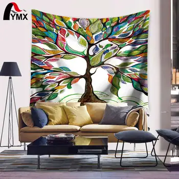 Sprzedaż hurtowa sztuka abstrakcyjna gobelin 150*130/200 cm streszczenie drzewo życia sztuka gobelin ścienny nowoczesny dom rzeźba wystrój