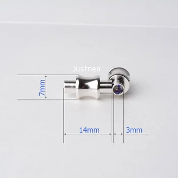Stałe magnetyczne zapięcie srebro próby 925 skórzany sznurek bransoletka złącza dla DIY biżuteria akcesoria