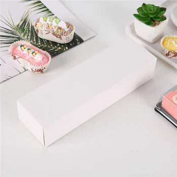 StoBag 10pcs Drawer Type 4 Pack Macarons Pastry Box Cage Baking Cookies Cookie Pastry Box Handmade Biscuit Part Gaft